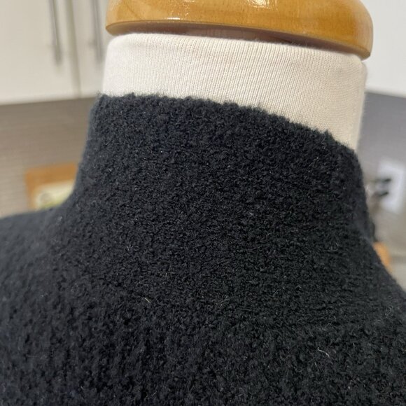 ATM Anthony Thomas Melillo Wool Cashmere Black Cardigan Size M Medium - Picture 7 of 7